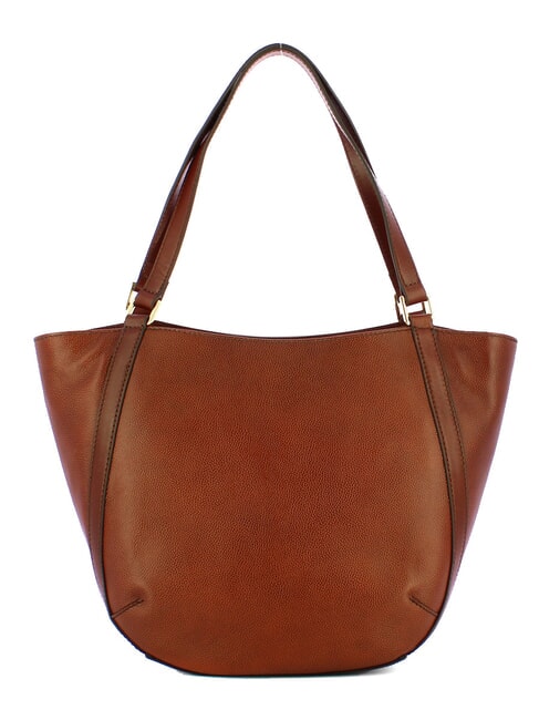 AMELIA Bolso de hombro, piel BROWN - Bolsos Mujer