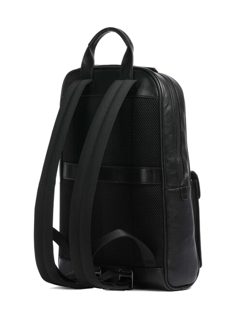 FILIPPO Mochila de cuero, soporte para portátil de 13" rutenio mate negro / oscuro - Mochilas para portátil
