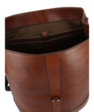 THE BRIDGE GIACOMO Mochila para portátil de 13", en piel Marrón / Rutenio - Mochilas para portátil - 4