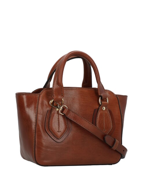 DAPHNE Mini bolso Shopper con bandolera BROWN - Bolsos Mujer