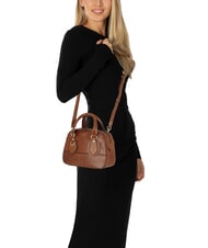 THE BRIDGE DAPHNE Bolso de hombro de piel BROWN - Bolsos Mujer - 4