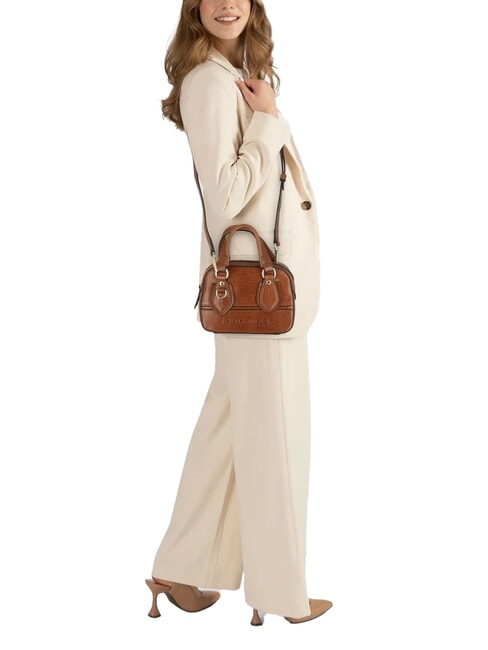 DAPHNE Mini bolso con bandolera BROWN - Bolsos Mujer