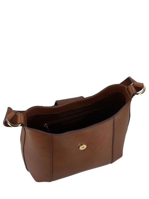 ERICA Bolso de hombro, piel BROWN - Bolsos Mujer