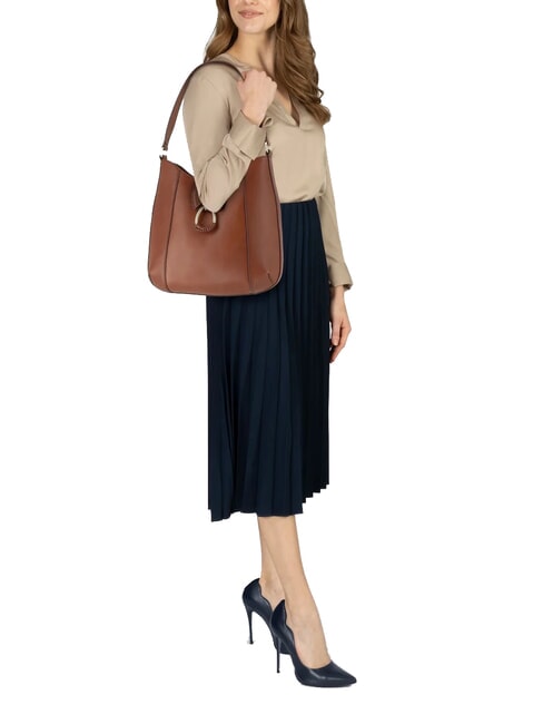 ERICA Bolso de hombro, piel BROWN - Bolsos Mujer