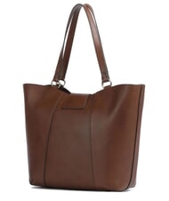 THE BRIDGE ERICA Bolso de compras de cuero BROWN - Bolsos Mujer - 3