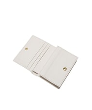 COCCINELLE METALLIC SOFT Cartera pequeña de piel blanco - Carteras Mujer - 2