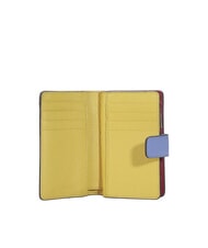 COCCINELLE METALLIC TRICOLOR Billetera de cuero - Carteras Mujer