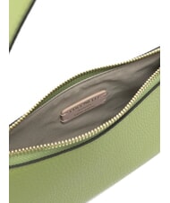 COCCINELLE MERVEILLE Bolso bandolera en piel texturizada guacamole - Bolsos Mujer - 4