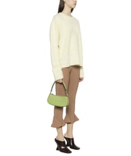 COCCINELLE MERVEILLE Bolso bandolera en piel texturizada guacamole - Bolsos Mujer - 5