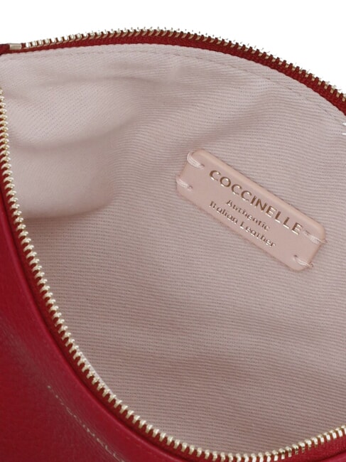 ALIAS Bolso de mano de piel sangr&iacute;a - Bolsos Mujer