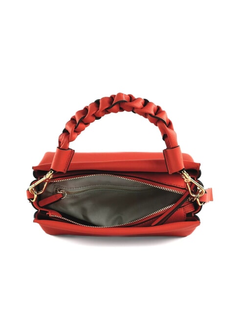 BOHEME GRANA DOUBLE Bolso de mano, con bandolera, en piel gazpacho - Bolsos Mujer