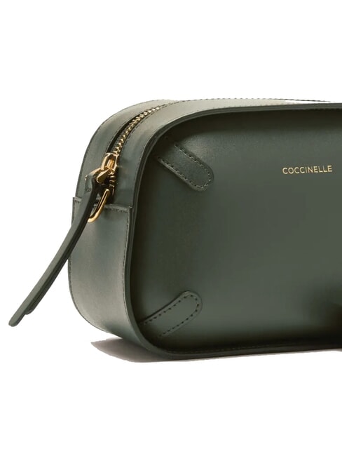 MALETA CALF Mini bolso bandolera, en piel. algas - Bolsos Mujer