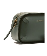 COCCINELLE MALETA CALF Mini bolso bandolera, en piel. algas - Bolsos Mujer - 3