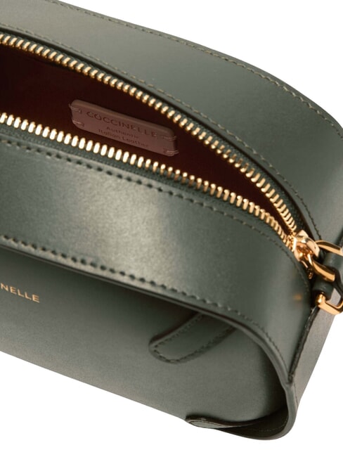 MALETA CALF Mini bolso bandolera, en piel. algas - Bolsos Mujer