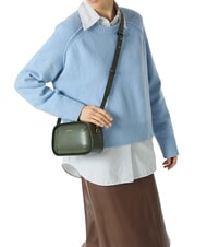 COCCINELLE MALETA CALF Mini bolso bandolera, en piel. algas - Bolsos Mujer - 4