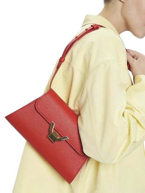 DEW Bolso bandolera, en piel. gazpacho - Bolsos Mujer