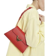 COCCINELLE DEW Bolso bandolera, en piel. gazpacho - Bolsos Mujer - 6