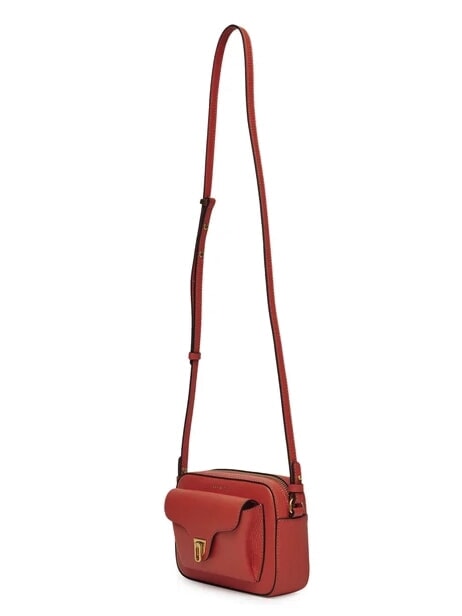BEAT SOFT Minibolso de piel con textura gazpacho - Bolsos Mujer