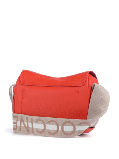 RAQUEL S Mini bolso de hombro, en piel gazpacho - Bolsos Mujer