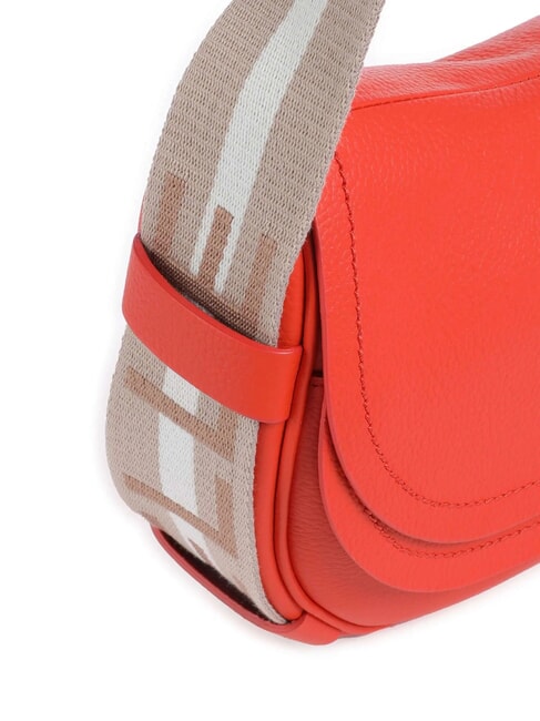 RAQUEL S Mini bolso de hombro, en piel gazpacho - Bolsos Mujer