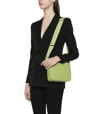 COCCINELLE TEBE Bolso pequeño de piel con textura guacamole - Bolsos Mujer - 5