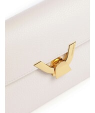 COCCINELLE DEW Bolso bandolera, en piel. blanco - Bolsos Mujer - 3