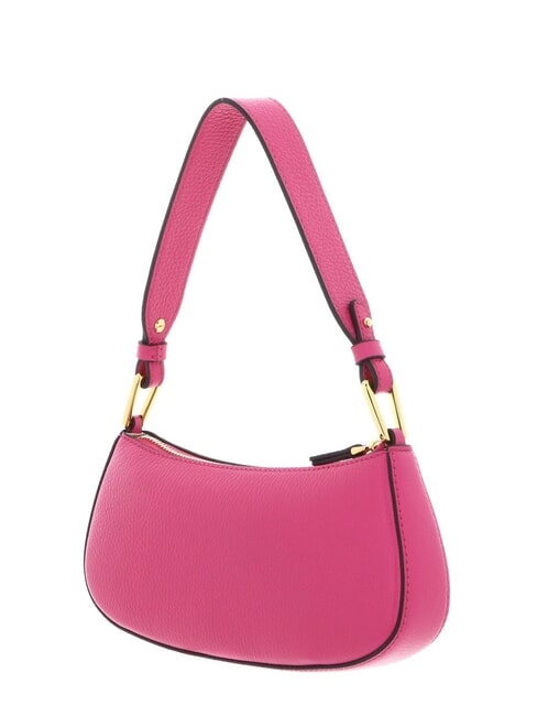 MERVEILLE Bolso bandolera en piel texturizada nueva fucsia - Bolsos Mujer