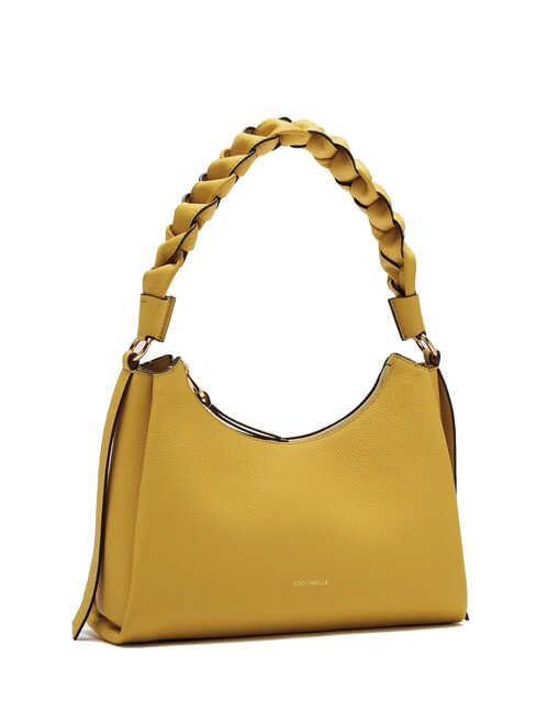 BOHEME GRANA DOUBLE Bolso mediano de piel soleado - Bolsos Mujer