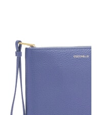 COCCINELLE ALIAS Bolso de mano de piel azul - Bolsos Mujer - 3