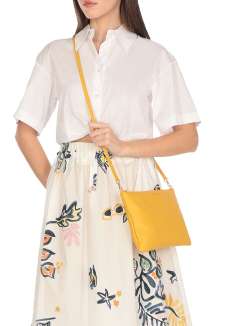 BEST CROSSBODY Minibolso de piel soleado - Bolsos Mujer