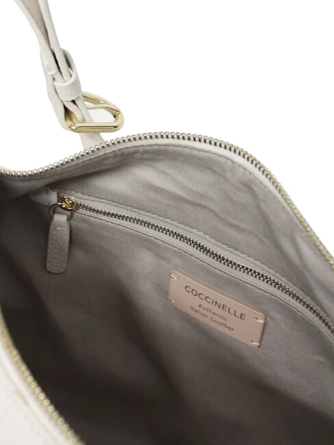 ABIGAIL bolso de hombro media luna blanco - Bolsos Mujer