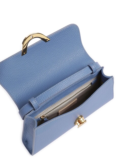 DEW Bolso bandolera, en piel. azul - Bolsos Mujer