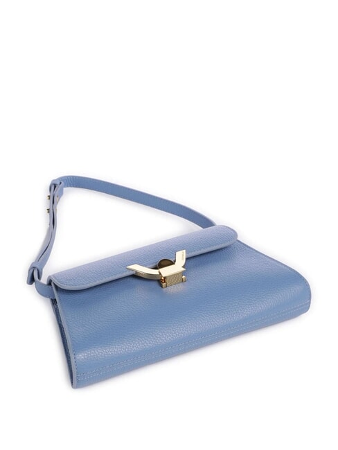 DEW Bolso bandolera, en piel. azul - Bolsos Mujer