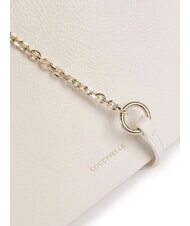 COCCINELLE DANDY  Mini bolso de hombro blanco - Bolsos Mujer - 3