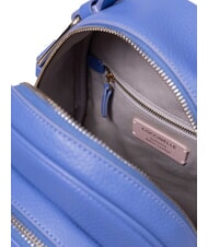 COCCINELLE MALORY  Mochila de cuero azul - Bolsos Mujer - 5