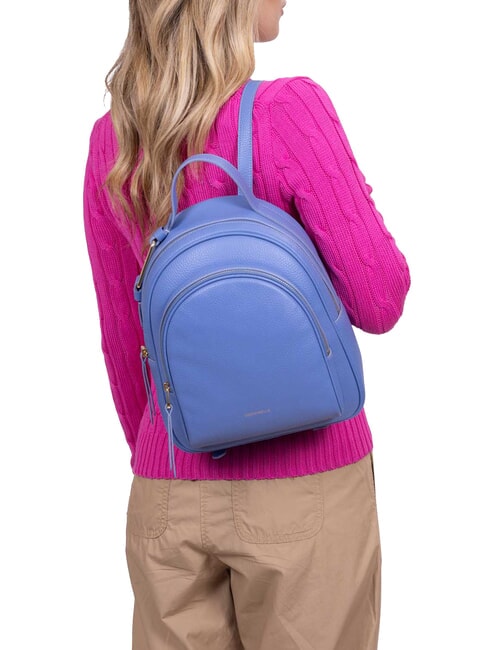 MALORY  Mochila de cuero azul - Bolsos Mujer