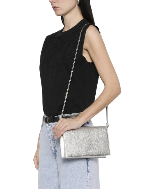 DANDY  Mini bolso de hombro SILVER - Bolsos Mujer