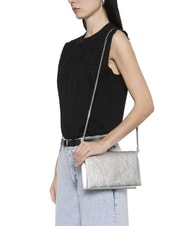 COCCINELLE DANDY  Mini bolso de hombro SILVER - Bolsos Mujer - 5