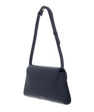 COCCINELLE DEW Bolso bandolera, en piel. azul medianoche - Bolsos Mujer - 3