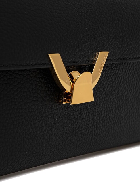 DEW Bolso bandolera, en piel. negro - Bolsos Mujer