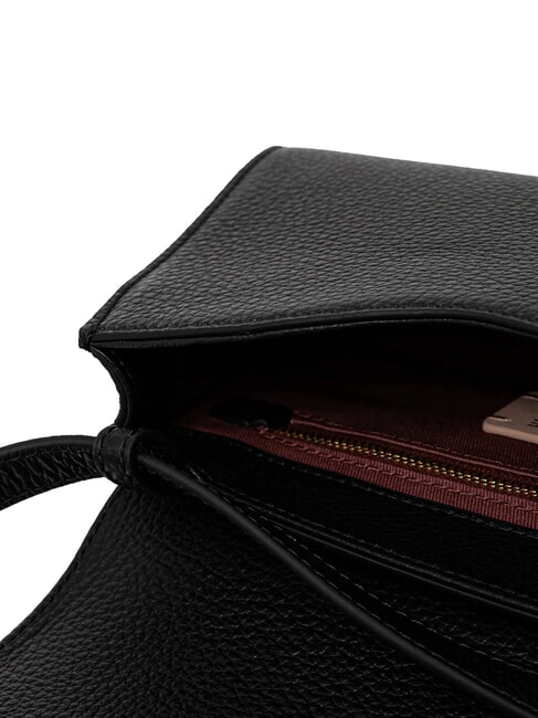 DEW Bolso bandolera, en piel. negro - Bolsos Mujer