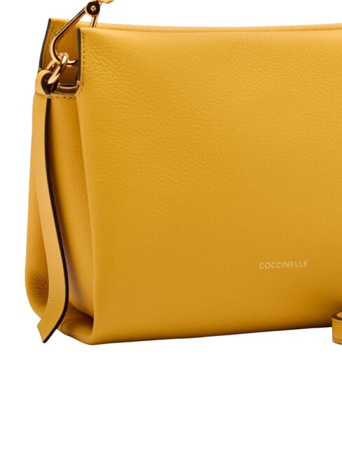 BOHEME GRANA DOUBLE Bolso de mano, con bandolera, en piel soleado - Bolsos Mujer