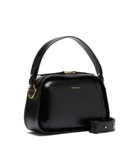 COCCINELLE MALETA CALF COC Bolso bandolera de piel con bandolera negro - Bolsos Mujer - 2