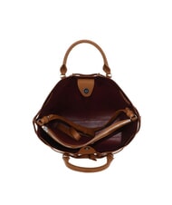 COCCINELLE FLORES Bolso tote peque&ntilde;o de piel martillada CUIR - Bolsos Mujer - 6