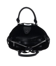 COCCINELLE FLORES Bolso tote mediano de piel martillada negro - Bolsos Mujer - 6