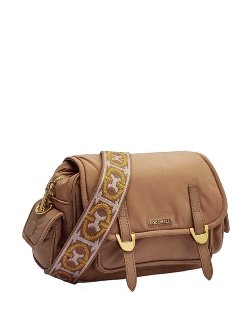 CAMPUS PUFFY NY Bolso de hombro de nailon y piel bater&iacute;a - Bolsos Mujer