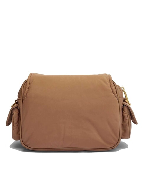 CAMPUS PUFFY NY Bolso de hombro de nailon y piel bater&iacute;a - Bolsos Mujer