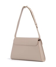 COCCINELLE DEW Bolso de hombro mediano en piel martillada rosetas - Bolsos Mujer - 2