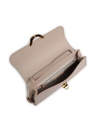 COCCINELLE DEW Bolso de hombro mediano en piel martillada rosetas - Bolsos Mujer - 4