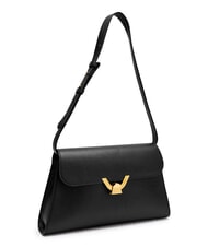 COCCINELLE DEW Bolso de hombro mediano en piel martillada negro - Bolsos Mujer - 2